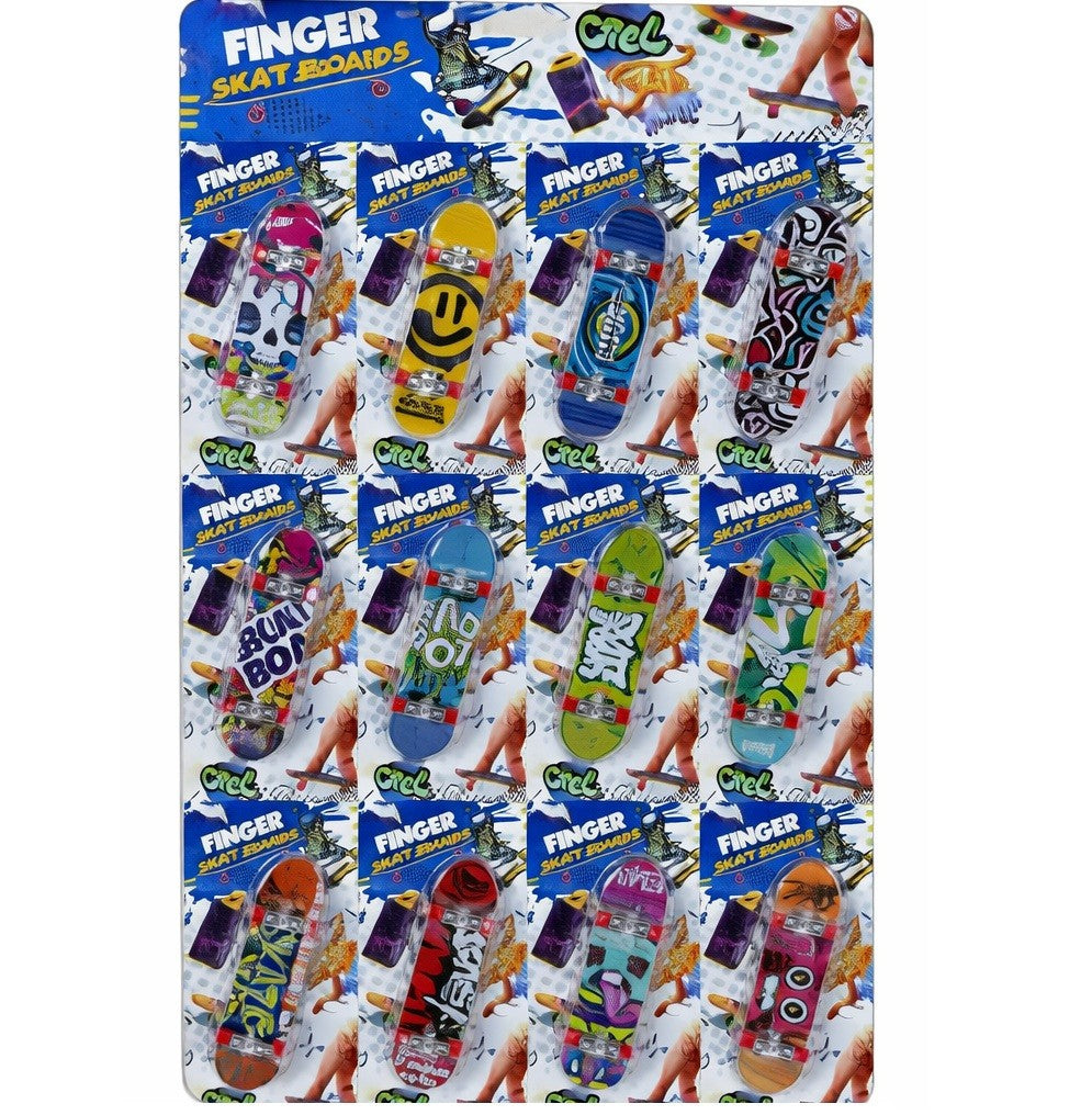 Skateboard à Doigts,10 pcs Finger Skateboards Deck Truck Mini, skateboards à doi