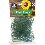 Plant ring ties in packaging