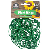 100 Plant ring ties