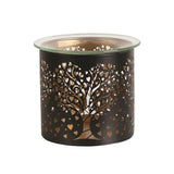 Tea Light Oil Burner Tree Heart Wax Melt Warmer Candle Holder Valentines Gift