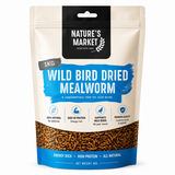 1kg Dried Mealworms for Wild Birds Premium Natural High Protein Garden Bird Feed