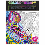 A4 Adult Colouring Book Anti Stress 48 Page Books Relax Mind Therapy For Adults