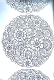 Mandalas Colouring Book A4 - Adult Anti Stress 48 Page Book To Relax Mind Gift