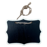 Wooden Chalkboard Message Board Signs 8x Hanging Blackboard Cafe Table Display