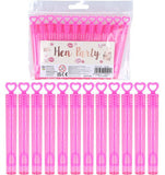 24 Pink Heart Bubble Tubes For Girls Hen Party Favours Bag Filler Mini Gift Idea