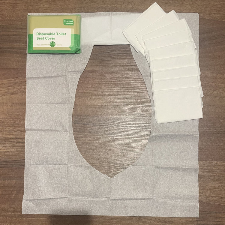 20 Disposable Toilet Seat Covers Camping Festival Paper Holiday Travel Essential