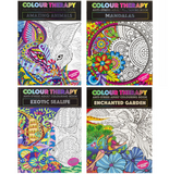 A4 Adult Colouring Book Anti Stress 48 Page Books Relax Mind Therapy For Adults