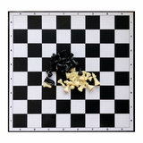 Chess Set Family Board Game 32 Piece Kids Traditional Folding 2 Player Game 35cm