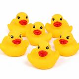 Mini Rubber Ducks Pack of 10 Yellow Bath Time Toy Pool Toy for Kids & Adult Fun