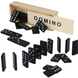 Dominoes Game Set 28 Piece Double Six Dominos Kids Childrens Party Travel Game