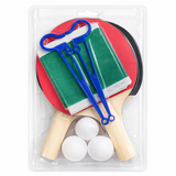 Table Tennis Set Ping Pong Racket Bats Balls & Net 2 Player Indoor Outdoor Game