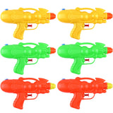 6x Water Pistol Gun Set Kids 17cm Toy Pump Shooter Outdoor Summer Garden Party