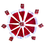 Christmas Hat Table Decoration Bottle Topper Hats Mini Xmas Tree Decoration Gift