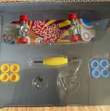 Finger Skateboard & Halfpipe Ramp Set Mini DIY Wood Skate Park Fingerboard Gift