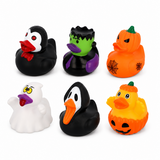Halloween Rubber Ducks Pack of 12 Spooky Bath Toys Party Bag Fillers Kids Prizes