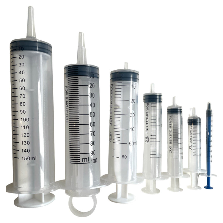 Plastic Syringe Reusable Plant Nutrient Measuring Tube Tool Hydroponic Grow Room