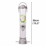 Large Bird Seed Feeder - Large Garden Food Feed Feeding Station Nature Gift Idea