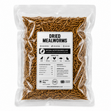 Dried Mealworms Premium Natural Wild Bird Food High Protein Garden Bird Treat