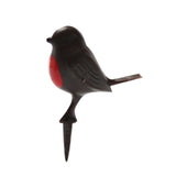 Robin Christmas Cake Topper pack of 12 Yule Log Cupcake Mini Bird Decoration