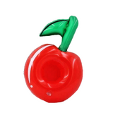 4x Inflatable Cherry Drink Holders Red Floating Cup Hot Tub Swimming Pool Party