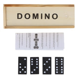Dominoes Game Set 28 Piece Double Six Dominos Kids Childrens Party Travel Game