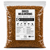 Dried Mealworms 5L Refill Bag 800g High Protein Wild Bird Food Garden Birds