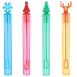 Christmas Bubble Tubes 24 Pack Festive Party Bag Stocking Filler Mini Gift Toy