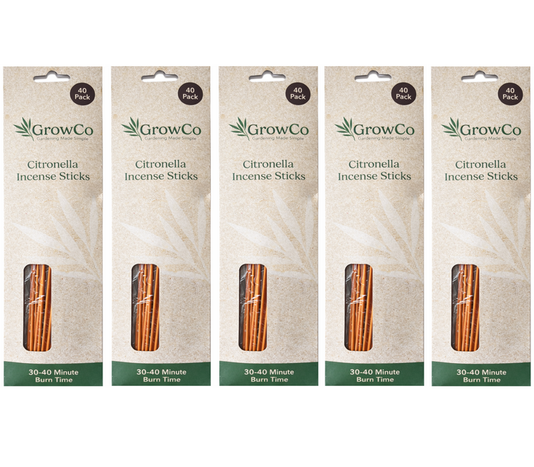 200 Citronella Incense Sticks - Patio Garden Outdoor Insect Fly Repellent Candle