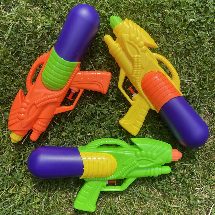 Large Water Pistol Gun 27cm Kids Summer Fun Party Water Fight Toy Gift