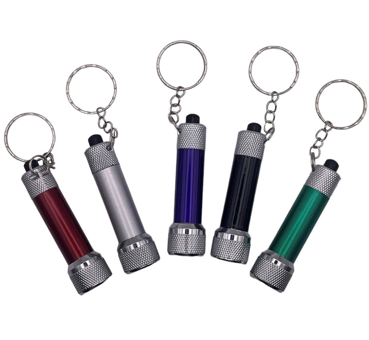 100 x Torches Bulk Buy Bright LED Keyring Emergency Camping Mini Night Light