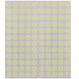 120pc Glow In The Dark Sticker Dot Round Luminous Sheet Self Adhesive Room Decal