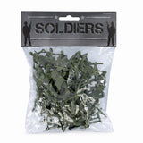 50x Toy Soldiers Green Plastic Soldier Figures Army Men for Boys Birthday Gift