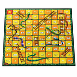Snakes and Ladders Family Board Game Classic Kids Fun Party Game 2-6 Players