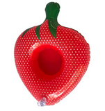 4x Inflatable Strawberry Drink Holders Floating Hot Tub Swimming Pool Party bath