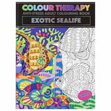 A4 Adult Colouring Book Anti Stress 48 Page Books Relax Mind Therapy For Adults