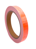 Orange Glow In The Dark Sticky Tape 15mm x 10 metre Roll Self Adhesive Luminous
