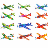 48x Flying Glider Plane Toy Fighter Jet Party Bag Filler For Kids Aviation Games