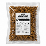 Dried Mealworms Premium Natural Wild Bird Food High Protein Garden Bird Treat