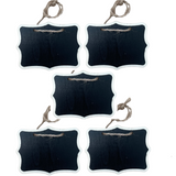 Wooden Chalkboard Message Board Signs 8x Hanging Blackboard Cafe Table Display