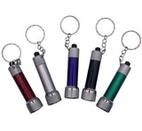 5x LED Torches Bright White Keyring Emergency Camping Mini Night Light Gift Set
