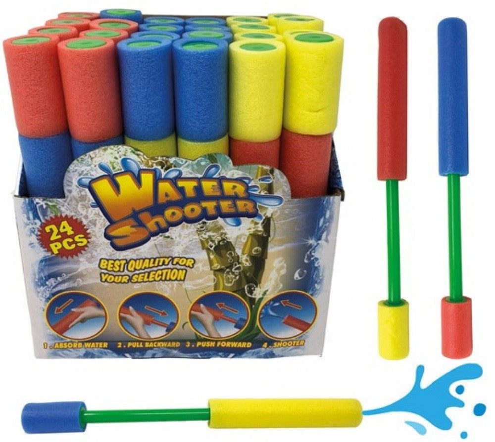 12x Foam Water Gun 20cm Hydro Blasters Pump Shooter Kids Summer Party Gift Toy