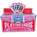 Playing Cards 1-24 Packs Deck of Quality Plastic Coated Professional Poker Game