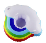 10 x Mixed Inflatable Floating Drink Can Cup Holders Hot Tub Swimming Pool Party