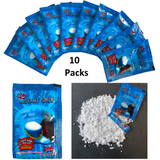 Fake Snow Christmas Decoration Powder 10 packs Magic Instant Artificial Kids Fun