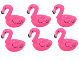 6x Inflatable Flamingo Drink Holders Floating Can Cup Hot Tub Swim Pool Bath Toy