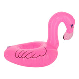 4x Inflatable Flamingo Drink Holders Pink Float Cup Can Hot Tub Pool Bath Toy