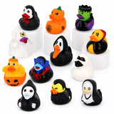 Halloween Rubber Duck Spooky Decoration Bath Toys Party Bag Fillers Kids Prizes