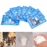 Fake Snow Christmas Decoration Powder 5 packs Fun Magic Instant Artificial Kids