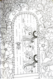 Garden Colouring Book A4 - Adult Anti Stress 48 Page Book For Relaxing Mind Gift
