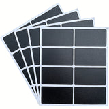 Jar Label Chalkboard Sticker Black Board Kitchen Food Storage Tub Marker Idea